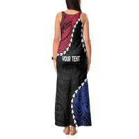 Personalized Guam 80th Anniversary Liberation Day Tank Maxi Dress Tano I Man Chamoru Since 1944