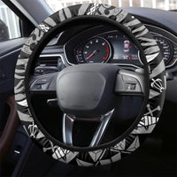 Guahan Puti Tai Nobiu Steering Wheel Cover Guam Bougainvillea Flower Art