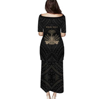 Personalized Haiti First Black Republic Puletasi Negre Marron With Map And Flag