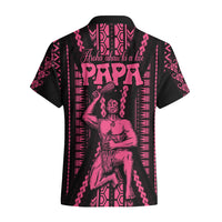 Maori Fathers Day New Zealand Hawaiian Shirt Aroha Ahau Ki A Koe Papa - Pink LT9 - Polynesian Pride