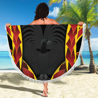 Personalised Papua New Guinea Remembrance Day Beach Blanket LT9 - Polynesian Pride