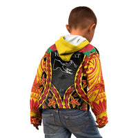 Personalised Papua New Guinea Remembrance Day Kid Hoodie LT9 - Polynesian Pride