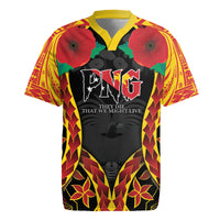 Personalised Papua New Guinea Remembrance Day Rugby Jersey