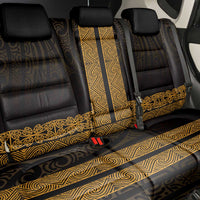 New Zealand Maori Kowhaiwhai Back Car Seat Cover Karaka Maui and Mangopare