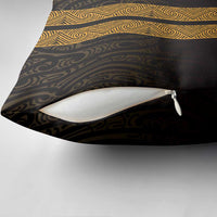 New Zealand Maori Kowhaiwhai Pillow Cover Karaka Maui and Mangopare - Polynesian Pride