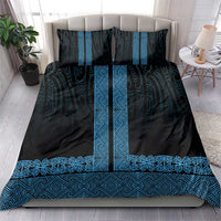 New Zealand Maori Kowhaiwhai Bedding Set Kikorangi Maui and Mangopare