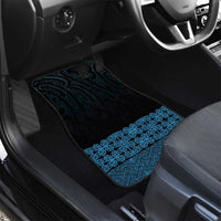 New Zealand Maori Kowhaiwhai Car Mats Kikorangi Maui and Mangopare