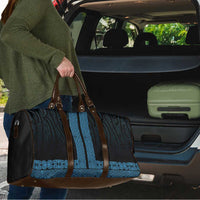 New Zealand Maori Kowhaiwhai Travel Bag Kikorangi Maui and Mangopare - Polynesian Pride