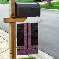 New Zealand Maori Kowhaiwhai Garden Flag Mawhero Maui and Mangopare