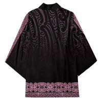 New Zealand Maori Kowhaiwhai Kimono Mawhero Maui and Mangopare - Polynesian Pride