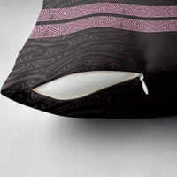 New Zealand Maori Kowhaiwhai Pillow Cover Mawhero Maui and Mangopare - Polynesian Pride