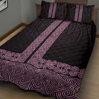 New Zealand Maori Kowhaiwhai Quilt Bed Set Mawhero Maui and Mangopare