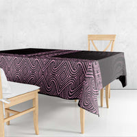 New Zealand Maori Kowhaiwhai Tablecloth Mawhero Maui and Mangopare