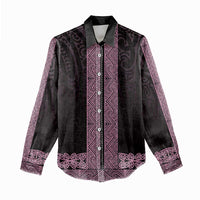 New Zealand Maori Kowhaiwhai Women Casual Shirt Mawhero Maui and Mangopare