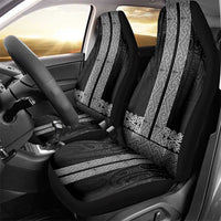 New Zealand Maori Kowhaiwhai Car Seat Cover Pango Maui and Mangopare