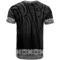 New Zealand Maori Kowhaiwhai T Shirt Pango Maui and Mangopare
