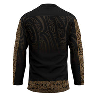 New Zealand Maori Kowhaiwhai Hockey Jersey Parauri Maui and Mangopare - Polynesian Pride