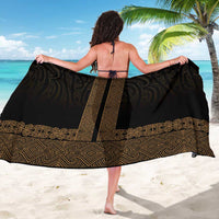 New Zealand Maori Kowhaiwhai Sarong Parauri Maui and Mangopare