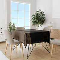 New Zealand Maori Kowhaiwhai Tablecloth Parauri Maui and Mangopare