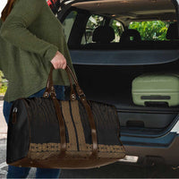 New Zealand Maori Kowhaiwhai Travel Bag Parauri Maui and Mangopare - Polynesian Pride