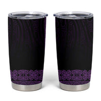 New Zealand Maori Kowhaiwhai Tumbler Cup Waiporoporo Maui and Mangopare