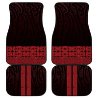 New Zealand Maori Kowhaiwhai Car Mats Whero Maui and Mangopare
