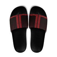 New Zealand Maori Kowhaiwhai Slide Sandals Whero Maui and Mangopare - Polynesian Pride