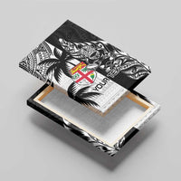 Custom Fiji New Zealand Canvas Wall Art Maori mix Tapa Pattern Version