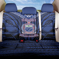 Custom Manu Samoa Sevens Rugby Back Car Seat Cover Samoan Tribal Tattoo