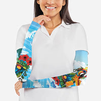 Funny Parrot Margarita Five O'clock Somewhere Arm Sleeves