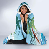 Funny Parrot Margarita Five O'clock Somewhere Hooded Blanket