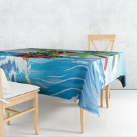 Funny Parrot Margarita Five O'clock Somewhere Tablecloth
