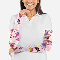 Hawaii Flamingo Hello Summer Arm Sleeves Hawaiian Quilt Pattern