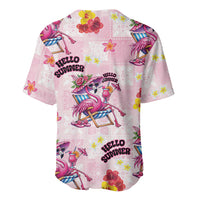 Hawaii Flamingo Hello Summer Baseball Jersey Hawaiian Quilt Pattern
