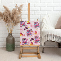 Hawaii Flamingo Hello Summer Canvas Wall Art Hawaiian Quilt Pattern