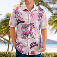 Hawaii Flamingo Hello Summer Hawaiian Shirt Hawaiian Quilt Pattern LT9 - Polynesian Pride