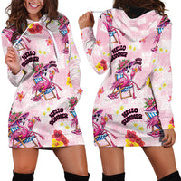Hawaii Flamingo Hello Summer Hoodie Dress Hawaiian Quilt Pattern