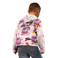 Hawaii Flamingo Hello Summer Kid Hoodie Hawaiian Quilt Pattern