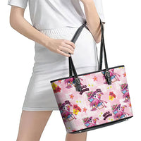 Hawaii Flamingo Hello Summer Leather Tote Bag Hawaiian Quilt Pattern