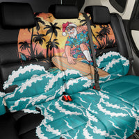 Vintage Santa Claus Surfing Summer Back Car Seat Cover Mele Kalikimaka i Iulai!