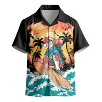 Vintage Santa Claus Surfing Summer Kid Hawaiian Shirt Mele Kalikimaka i Iulai! LT9 - Polynesian Pride