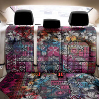 Pacific Hibiscus Tapa Tribal Vintage Back Car Seat Cover Pink Motif LT9 - Polynesian Pride