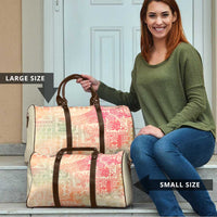 Hawaii Sweat Pink Ombre Travel Bag Aloha Tribal Pattern - Polynesian Pride