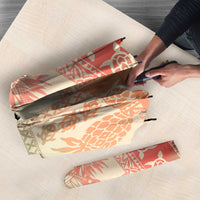 Hawaii Sweat Pink Ombre Umbrella Aloha Tribal Pattern - Polynesian Pride