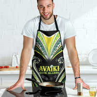 Rugby Cook Islands Avaiki Apron Black Kuki Airani Tribal Maori Inspired - Polynesian Pride