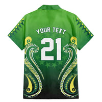 Custom Rugby Cook Islands Avaiki Family Matching Mermaid Dress and Hawaiian Shirt Green Kuki Airani Tribal Maori Inspired - Polynesian Pride