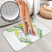 Rugby Cook Islands Avaiki Bathroom Set White Kuki Airani Tribal Maori Inspired - Polynesian Pride