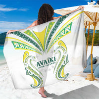 Rugby Cook Islands Avaiki Sarong White Kuki Airani Tribal Maori Inspired - Polynesian Pride
