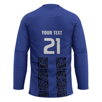 Custom Oceania Football NZ Auckland Hockey Jersey Maori Tribal Pattern LT9 - Polynesian Pride
