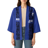Custom Oceania Football NZ Auckland Kimono Maori Tribal Pattern LT9 - Polynesian Pride